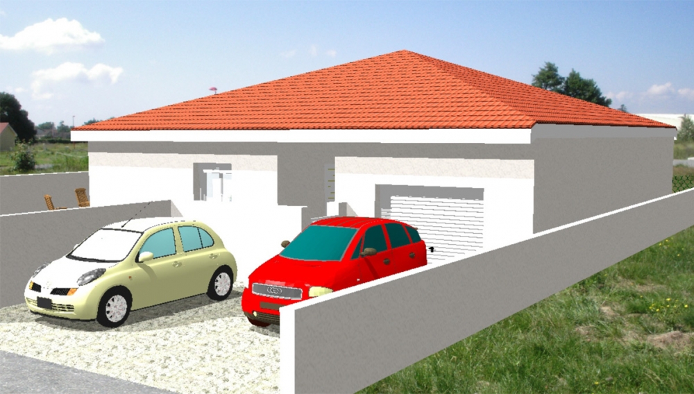 Maisons plain pied 3 chambres de 97 m² construite par Demeures Familiales